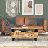  Stolić za kavu 80x54x40 cm od drva manga i konstruiranog drva | shoptok.hr
