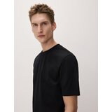 Reserved - Regular pamučna majica kratkih rukava - crno | shoptok.hr