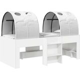  Krevet s Tunnels 4 pcs Bijela Konstruirano drvo - Bijela | shoptok.hr