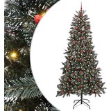 vidaXL Umestno božično drevo med 300 LED Zelena 129,5 x 129,5 x 240 cm | Shoptok.si
