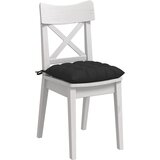  Jastučići za sjedenje 4 pcs Crna 40 x 40 x 6 cm Mikrofibra | Eponuda.com