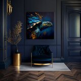 Dekorativna slika na platnu - PREMIUM ART - Green Turtle Odyssey () | Shoptok.si