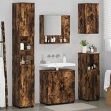  Set namještaja za kupaonicu 5 kom. Dimljeni hrast | shoptok.hr