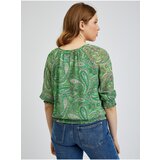 Orsay Green Ladies Patterned Blouse - Women | Eponuda.ba