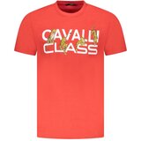 Cavalli Class Muška Majica Kratkih Rukava Crvena | shoptok.hr