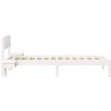  Krevet s okvirima i noćnim ormarićima Bijelo 75 x 190 cm | shoptok.hr
