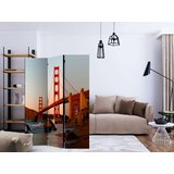  Paravan u 3 dijela - Golden Gate Bridge - sunset San Francisco [Room Dividers] 135x172 | shoptok.hr
