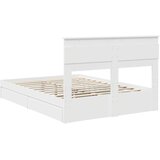  Krevet s od storage Bijelo 140 x 190 cm Konstruirano drvo | shoptok.hr