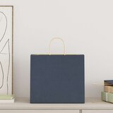  Papirnate vrećice 50 kom s ručkama plave 32x22x28 cm | shoptok.hr