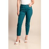 Fenzy Pamučne Hlače 7/8, Zelene | shoptok.hr