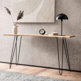 MID.YOU Konzolna Mizica Akazie, Pravi Les | Shoptok.si