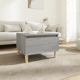 vidaXL Stranska mizica siva sonoma 50x46x35 cm inženirski les Cene