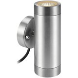 Markslöjd 108170 - LED spoljašnje zidno svetlo GARDEN24 2xLED/3W/24V IP44 hromirano u