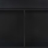  Barski stol s 2 stolne ploče crni 130 x 40 x 120 cm | shoptok.hr