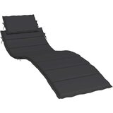 vidaXL jastuk za ležaljku za sunčanje crni 186 x 58 x 3 cm | shoptok.hr