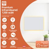 SHX PIRP1200 Infrardeci grelni panel WIFI s aplikacijo, 1200 W, 15-22 m², montaža na steno in strop | Shoptok.si