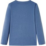  Dječja majica s dugim rukavima plava prošarana 140 | shoptok.hr