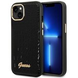 Guess HARDCASE OVITEK CROCO COLLECTION ZA IPHONE 14 PLUS ČRN, (21833903) | Shoptok.si