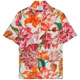 Portuguese Flannel Srajce z dolgimi rokavi Flowers Shirt - Red Večbarvna Cene