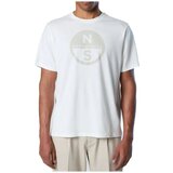 North Sails Majice s kratkimi rokavi T SHIRT SHORT SLEEVE Bela Cene