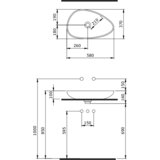 Bocchi etna nadgradni lavabo mat crna 1114-004-0125