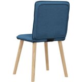  Jedilni stoli 6 kosov modro blago, (21822515) | Shoptok.si