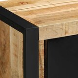 vidaXL TV omarica 80x30x35 cm Masivni neobdelan les Mango | Shoptok.si