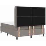  s opruga kutije Sivo-smeđa 190 x 140 cm tkanina | shoptok.hr
