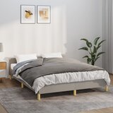vidaXL Obtežena odeja s prevleko siva 150x200 cm 7 kg blago | Shoptok.si