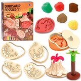  Set izrade fosila dinosaura od plastelina 5 boja | shoptok.hr