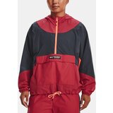 Under Armour Jacket Rush Woven Anorak-RED - Women | ePonuda.com