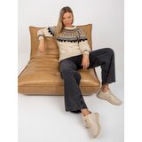 RUE PARIS Sweater-LC-SW-0342.06X-beige | shoptok.hr