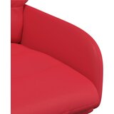  Okretne blagovaonske stolice 2 pcs Umjetna koža Crvena | Eponuda.com