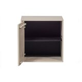 vtwonen Kremno bela modularna garderobna omara iz masivnega bora 100x200 cm Daily – | Shoptok.si