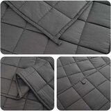  Težak pokrivač Antracit 155 x 220 cm 11 kg 100% Pamuk 205T | shoptok.hr