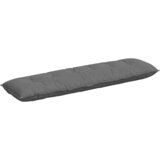  Jastuk za leđa Tamno siva 180 x 50 cm Mikrofiber tkanina | shoptok.hr