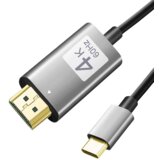 Adapter Sotako Type-C na HDMI 4K 60 HZ 1.8 sivi | ePonuda.com