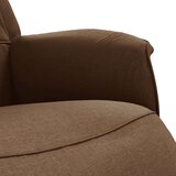  Naslonjač od tkanine s osloncem za noge smeđi | shoptok.hr