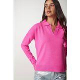 Happiness İstanbul Sweater - Pink - Regular fit Cene