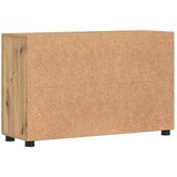  Kreveta s policom FLORIN Umjetnički hrast 88,5 x 30,5 x 55,5 cm | shoptok.hr