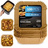  Papir za pečenje za uloške friteze 20 cm Berdsen - 100 kom | shoptok.hr