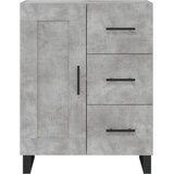  Visoka komoda siva betona 69,5x34x180 cm od konstruiranog drva | shoptok.hr