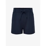 Only Dark Blue Girly Shorts Pop Trash - Girls