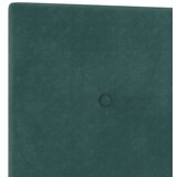  Naslon za glavo s gumbi, temno zelena, 100 cm, žamet, (22051733) | Shoptok.si