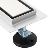 Tuš odtok 2-v-1 z 360° sifonom srebrna 50 cm, (5000112465) | Shoptok.si