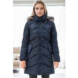 Dewberry Z6768 WOMEN'S COAT-NAVY-1 | shoptok.hr