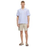 Selected Srajce s kratkimi rokavi RelaxSun S/S Shirt - Cashmere Blue Modra Cene