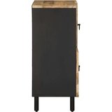 vidaXL Komoda 80x33,5x75 cm od masivnog grubog drva manga | shoptok.hr