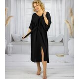 Pri Oversize dress with belt and V neckline SOPHIA | shoptok.hr
