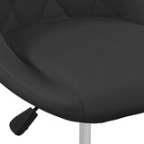 vidaXL Okretne blagovaonske stolice 4 kom crne baršunaste | shoptok.hr